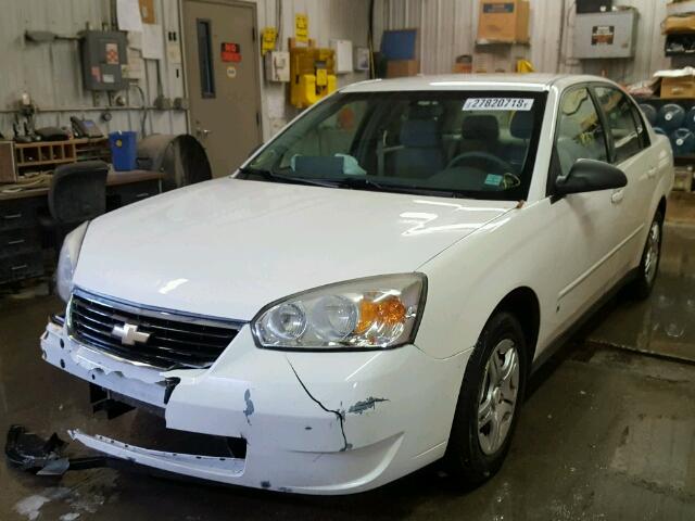 1G1ZS51F46F243889 - 2006 CHEVROLET MALIBU LS 白色 照片 2