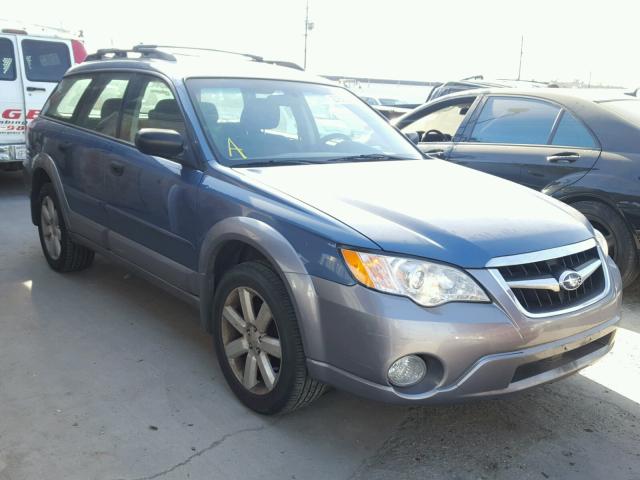 4S4BP61C196346824 - 2009 SUBARU OUTBACK 2. BLUE photo 1