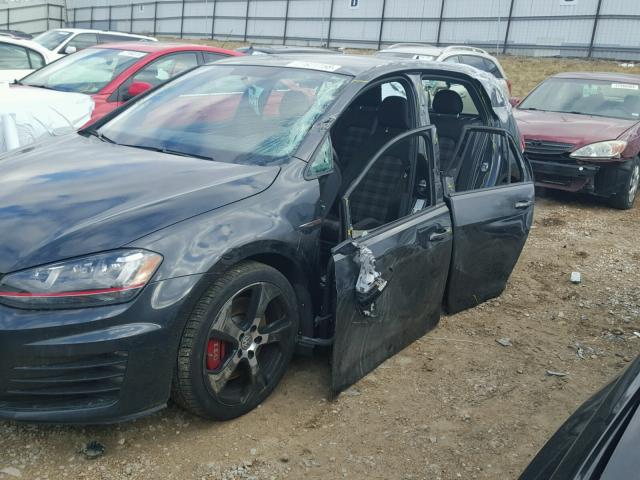 3VW547AU4GM066110 - 2016 VOLKSWAGEN GTI S/SE BLACK photo 9