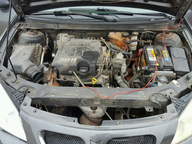 1G2ZG558364123327 - 2006 PONTIAC G6 SE1 GRAY photo 7