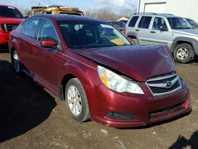 4S3BMBC68B3251374 - 2011 SUBARU LEGACY 2.5 MAROON photo 1