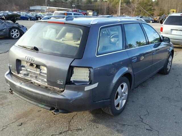 WAUVT54B74N035341 - 2004 AUDI A6 3.0 AVA GRAY photo 4