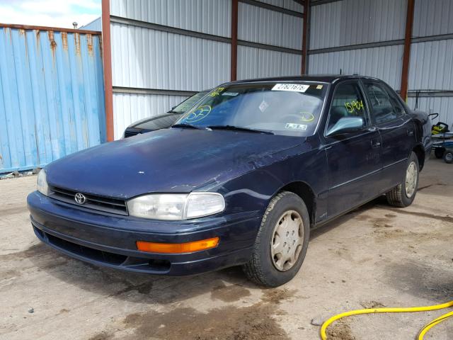 4T1SK12E4NU159441 - 1992 TOYOTA CAMRY LE BLUE photo 2