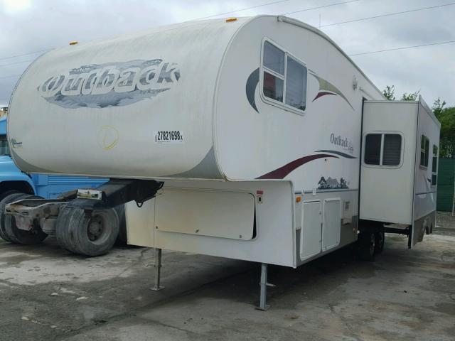 4YDF31F297S631664 - 2007 KEYSTONE OUTBACK WHITE photo 2