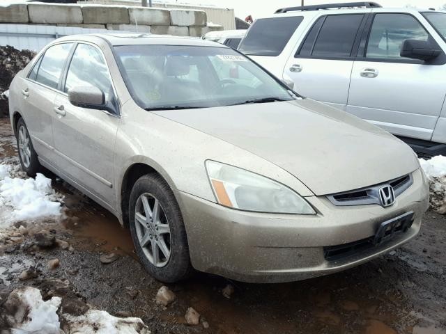 1HGCM66504A032035 - 2004 HONDA ACCORD EX GOLD photo 1