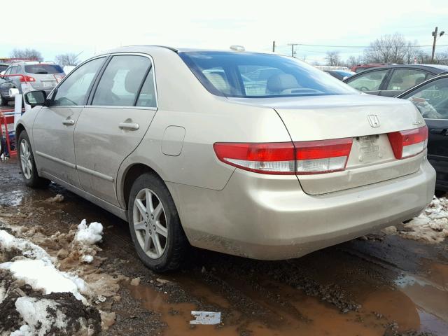 1HGCM66504A032035 - 2004 HONDA ACCORD EX GOLD photo 3