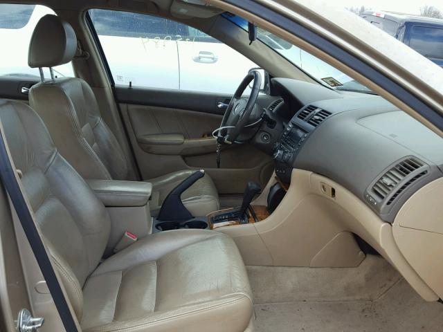 1HGCM66504A032035 - 2004 HONDA ACCORD EX GOLD photo 5