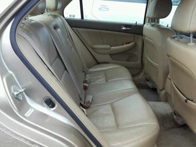 1HGCM66504A032035 - 2004 HONDA ACCORD EX GOLD photo 6