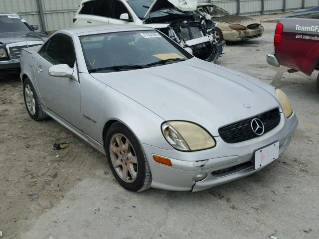 WDBKK49F94F307525 - 2004 MERCEDES-BENZ SLK 230 KO SILVER photo 1