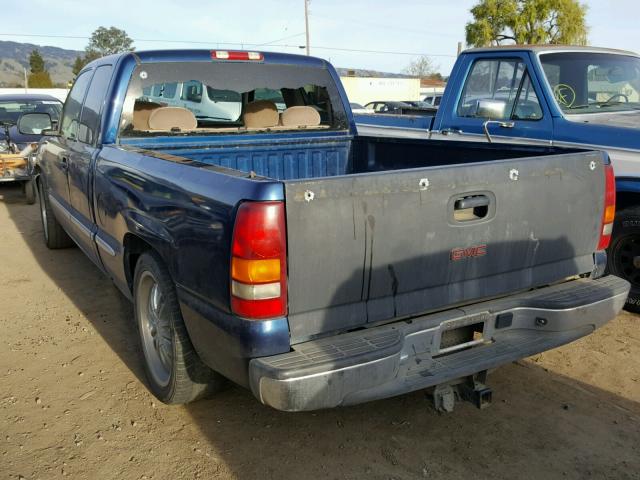 2GTEC19T521130007 - 2002 GMC NEW SIERRA BROWN photo 3