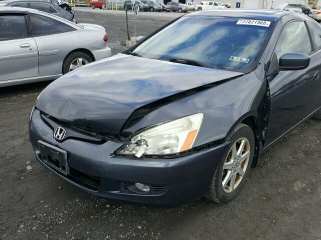 1HGCM82653A036915 - 2003 HONDA ACCORD EX CHARCOAL photo 9