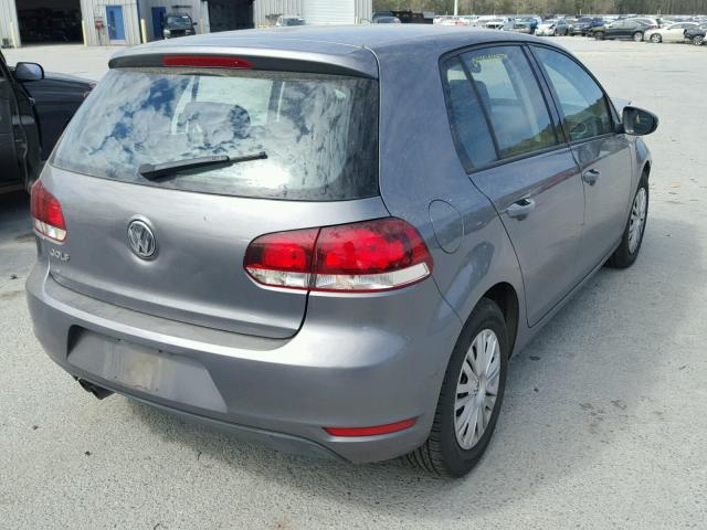 WVWDA7AJ7AW343417 - 2010 VOLKSWAGEN GOLF 灰色 照片 4