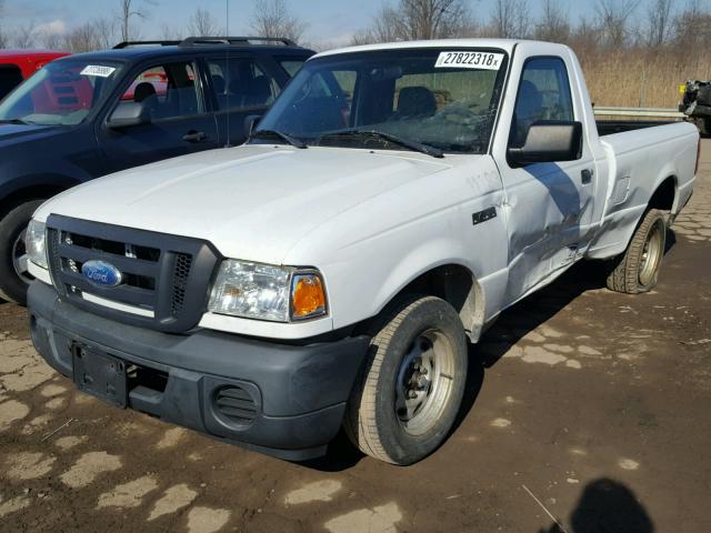 1FTYR10D79PA24060 - 2009 FORD RANGER WHITE photo 2