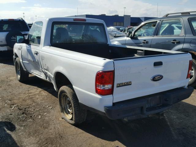 1FTYR10D79PA24060 - 2009 FORD RANGER WHITE photo 3