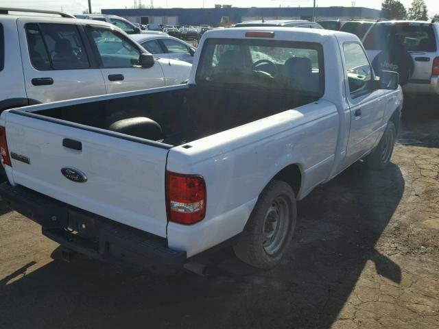 1FTYR10D79PA24060 - 2009 FORD RANGER WHITE photo 4