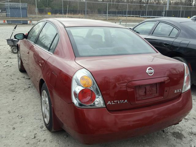 1N4AL11D93C211788 - 2003 NISSAN ALTIMA BAS RED photo 3