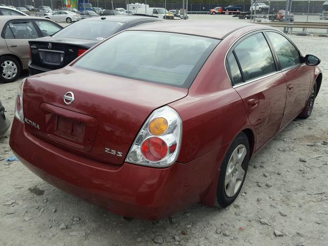 1N4AL11D93C211788 - 2003 NISSAN ALTIMA BAS RED photo 4