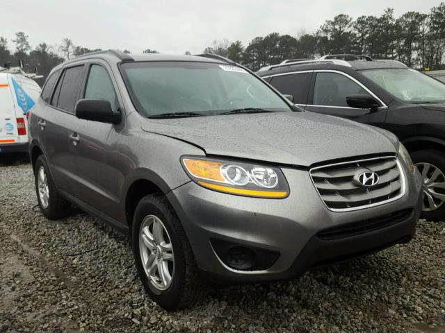 5XYZG3AB5BG045274 - 2011 HYUNDAI SANTA FE G GRAY photo 1