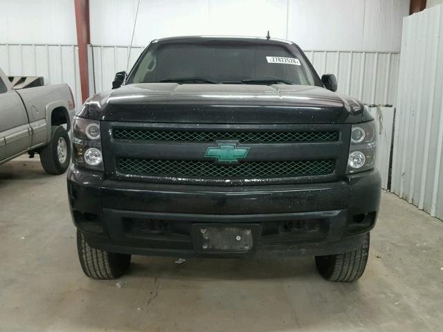 2GCEK13Y871522509 - 2007 CHEVROLET SILVERADO BLACK photo 10