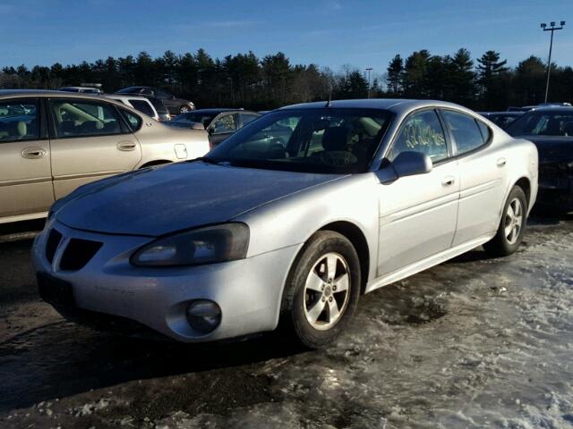 2G2WP522251256237 - 2005 PONTIAC GRAND PRIX SILVER photo 2