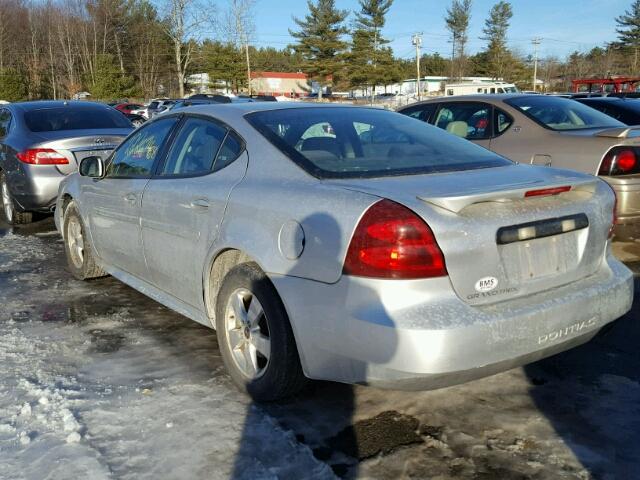 2G2WP522251256237 - 2005 PONTIAC GRAND PRIX SILVER photo 3