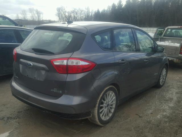 1FADP5AU5DL533693 - 2013 FORD C-MAX SE GRAY photo 4