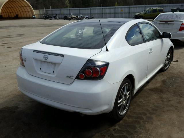 JTKDE167780234024 - 2008 TOYOTA SCION TC 白色 照片 4