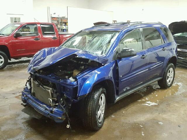 2CNDL23F766181419 - 2006 CHEVROLET EQUINOX LS PURPLE photo 2