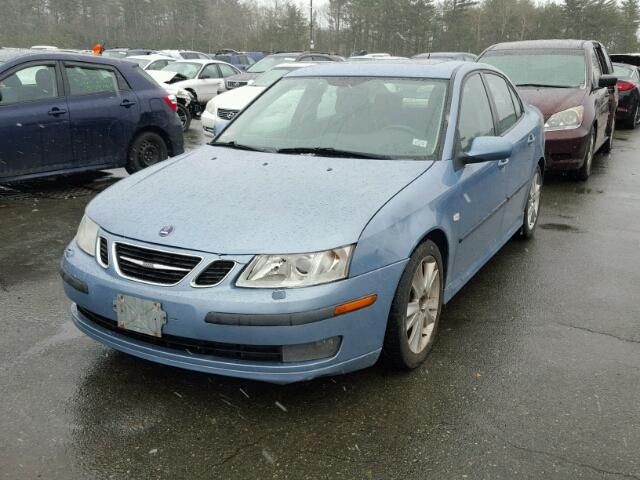 YS3FD49Y671147550 - 2007 SAAB 9-3 2.0T BLUE photo 2