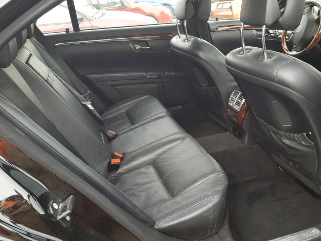 WDDNG86X98A175167 - 2008 MERCEDES-BENZ S 550 4MAT BLACK photo 6