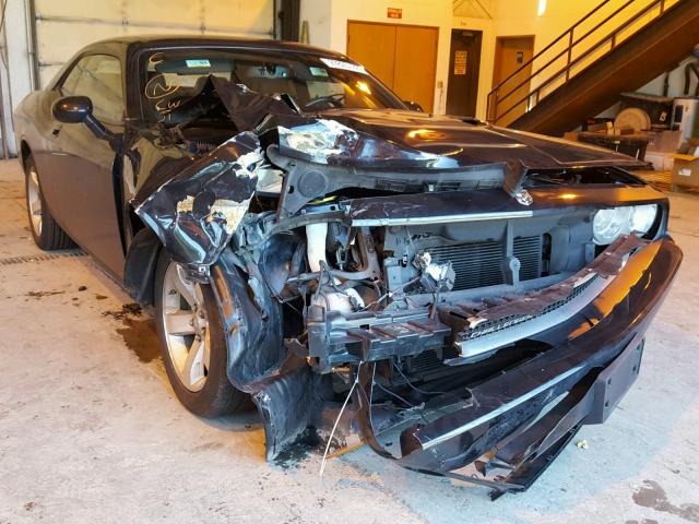 2B3LJ54T59H629761 - 2009 DODGE CHALLENGER BLACK photo 1