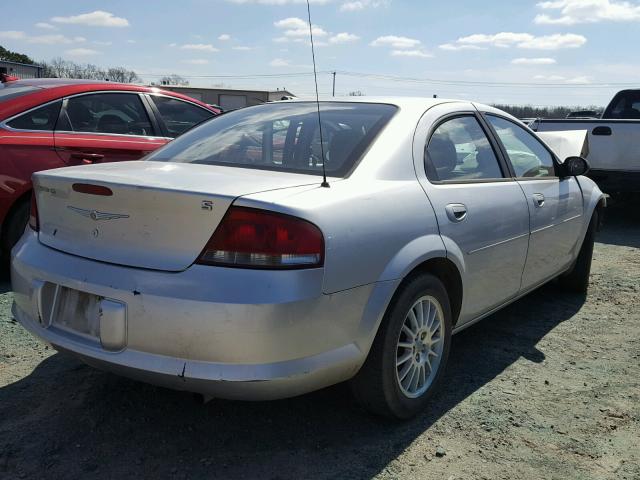 1C3EL46X25N511426 - 2005 CHRYSLER SEBRING SILVER photo 4