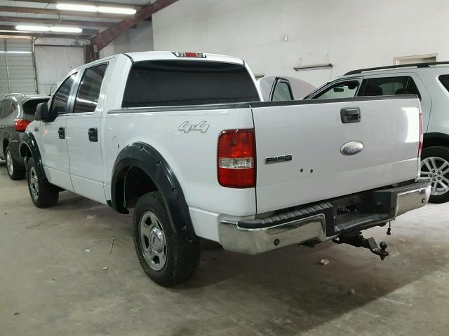 1FTPW14506KA69826 - 2006 FORD F150 SUPER WHITE photo 3