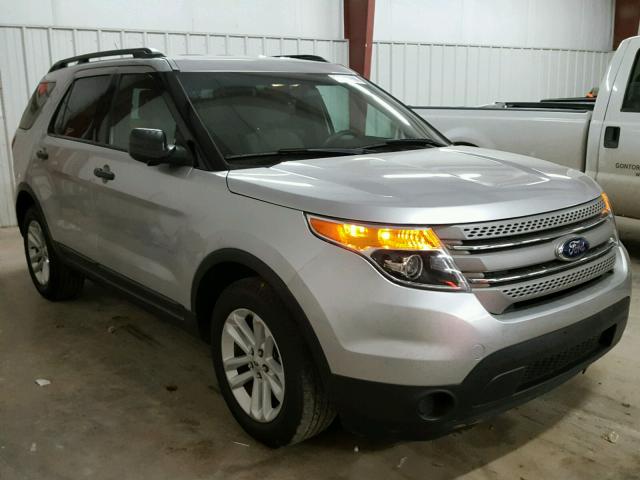 1FM5K7B82FGB24147 - 2015 FORD EXPLORER SILVER photo 1