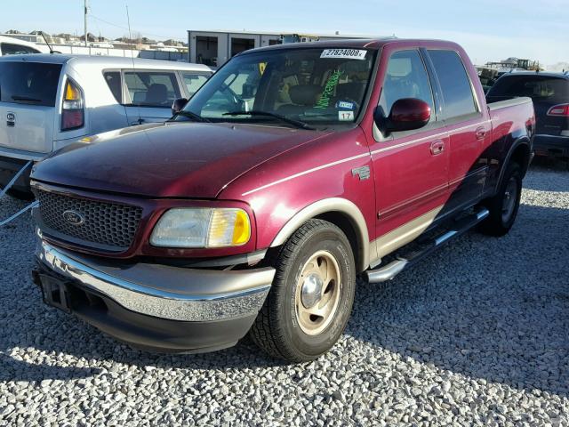 1FTRW07L13KA75210 - 2003 FORD F150 SUPER RED photo 2