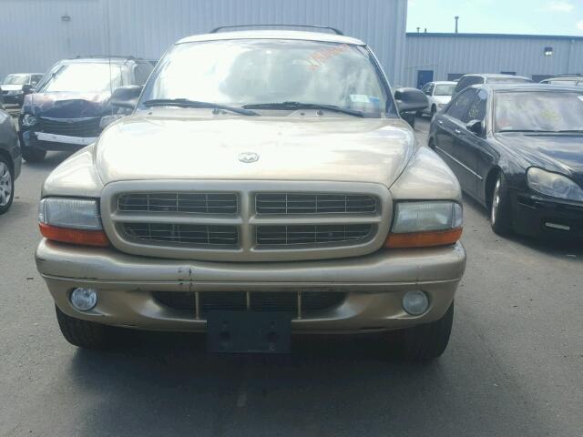 1D4HS48N23F533833 - 2003 DODGE DURANGO SL TAN photo 9