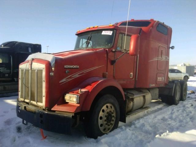 1XKDDU9X24J972135 - 2004 KENWORTH CONSTRUCTI ORANGE photo 2