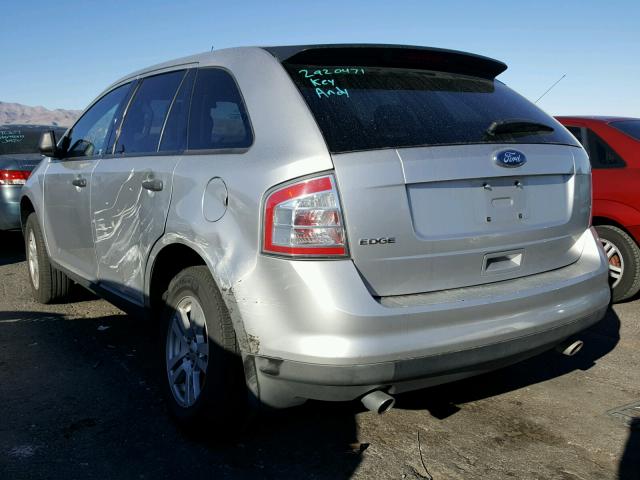 2FMDK3GC7ABB32245 - 2010 FORD EDGE SE SILVER photo 3