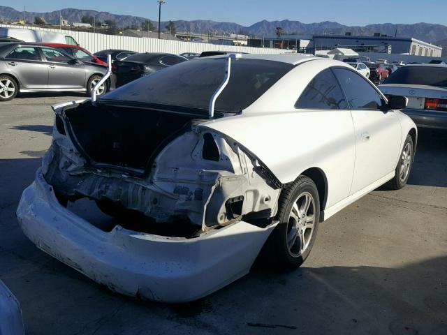 1HGCM72657A018656 - 2007 HONDA ACCORD EX WHITE photo 4