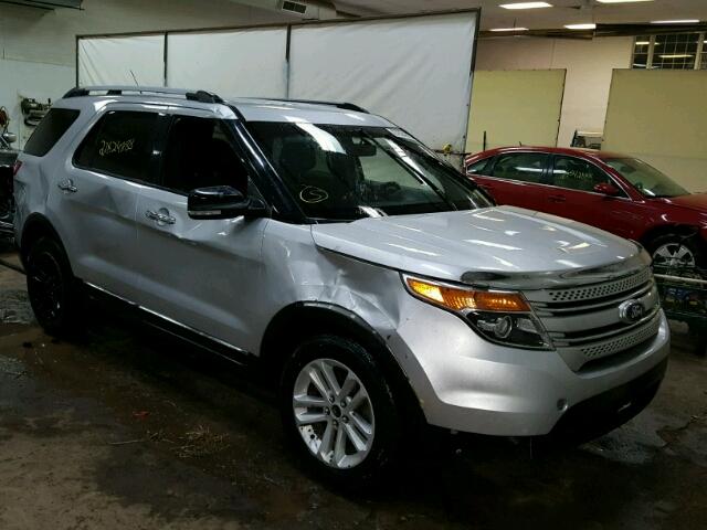 1FM5K8D85DGC21794 - 2013 FORD EXPLORER X SILVER photo 1