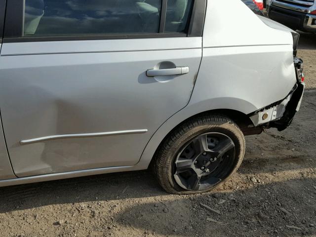 3N1AB61E67L701444 - 2007 NISSAN SENTRA 2.0 SILVER photo 9