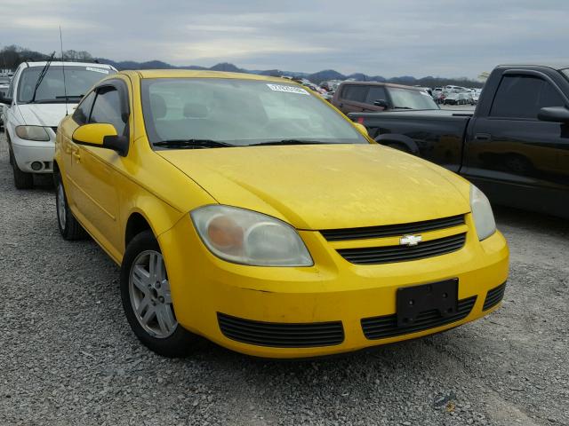 1G1AL12F157652877 - 2005 CHEVROLET COBALT LS YELLOW photo 1