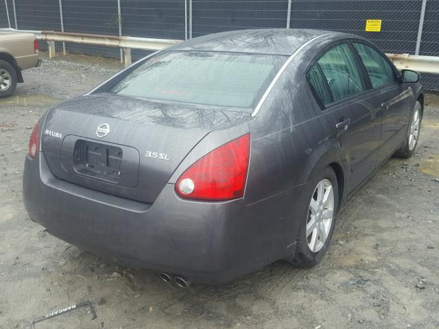 1N4BA41EX5C854903 - 2005 NISSAN MAXIMA SE CHARCOAL photo 4