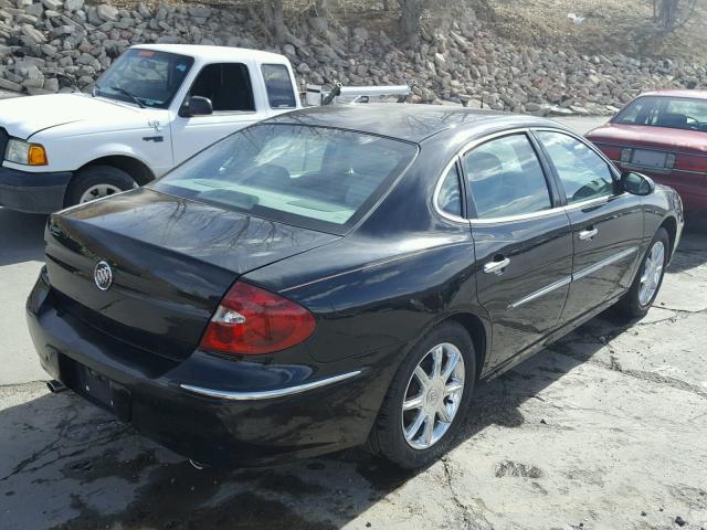 2G4WE567551350941 - 2005 BUICK LACROSSE C BLACK photo 4