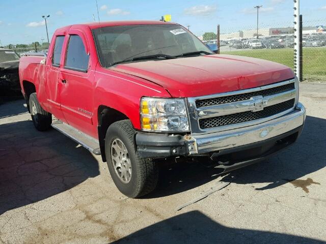 2GCEC19J371610553 - 2007 CHEVROLET SILVERADO RED photo 1