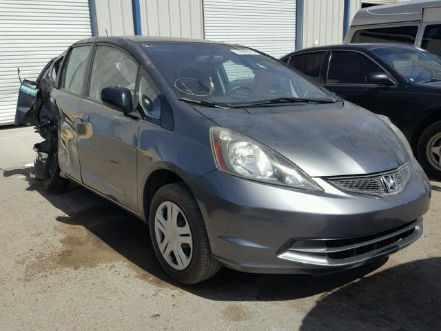 JHMGE8H37BS011306 - 2011 HONDA FIT GRAY photo 1