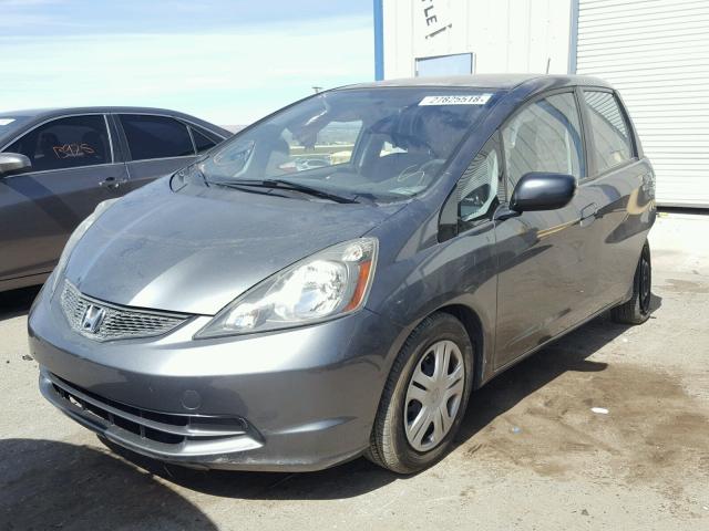 JHMGE8H37BS011306 - 2011 HONDA FIT GRAY photo 2