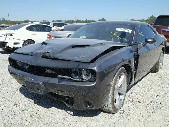 2C3CDZBT6HH509017 - 2017 DODGE CHALLENGER BLACK photo 2