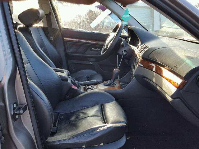 WBADT634X3CK29523 - 2003 BMW 530 I AUTO GRAY photo 5