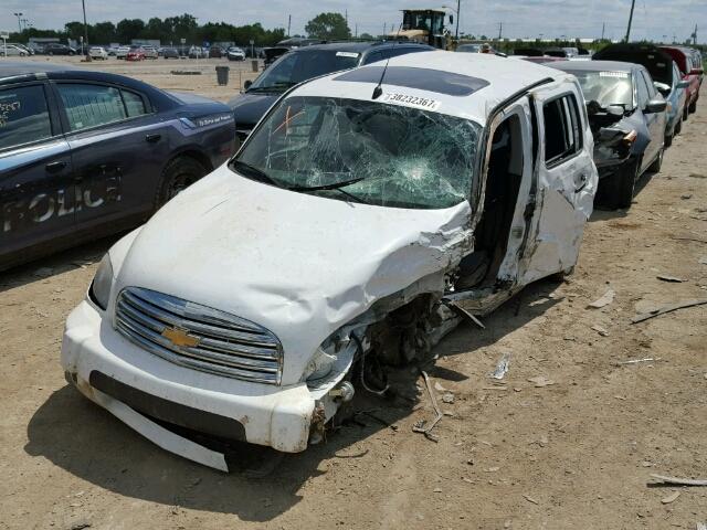 3GNCA53P08S663645 - 2008 CHEVROLET HHR LT WHITE photo 2